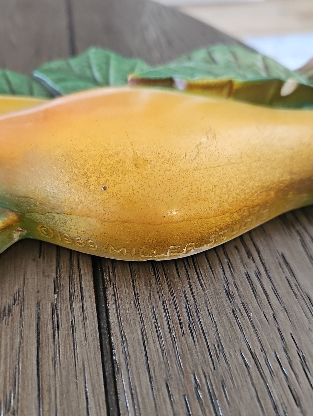 Miller Studio Pear Chalkware - Picture 5 of 5